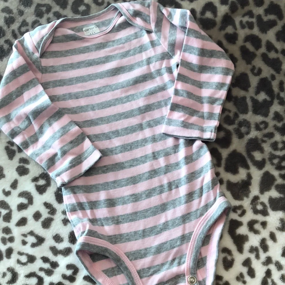 Children’s Place Ruffle Flare Jeans & Carter’s Tops 18 months